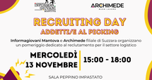 Archimede (filiale di Suzzara) & IG Mantova | Recruiting Day!